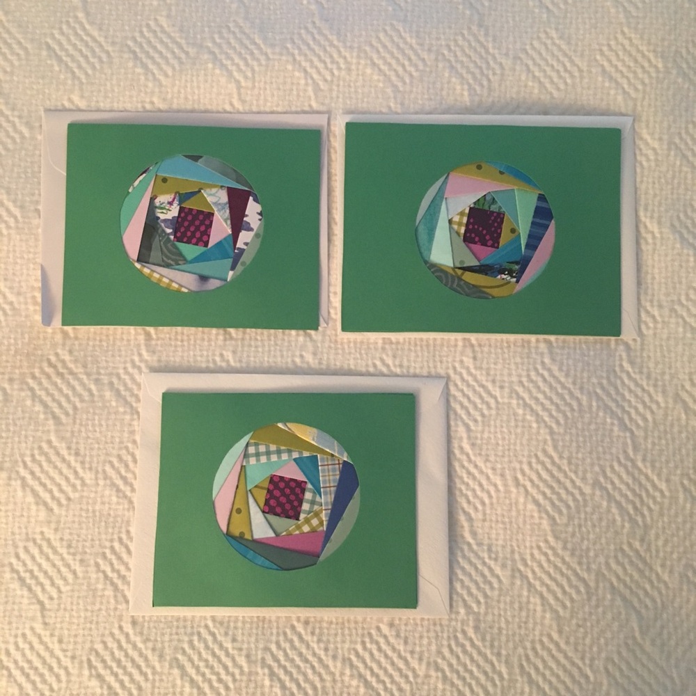 Iris folded card set